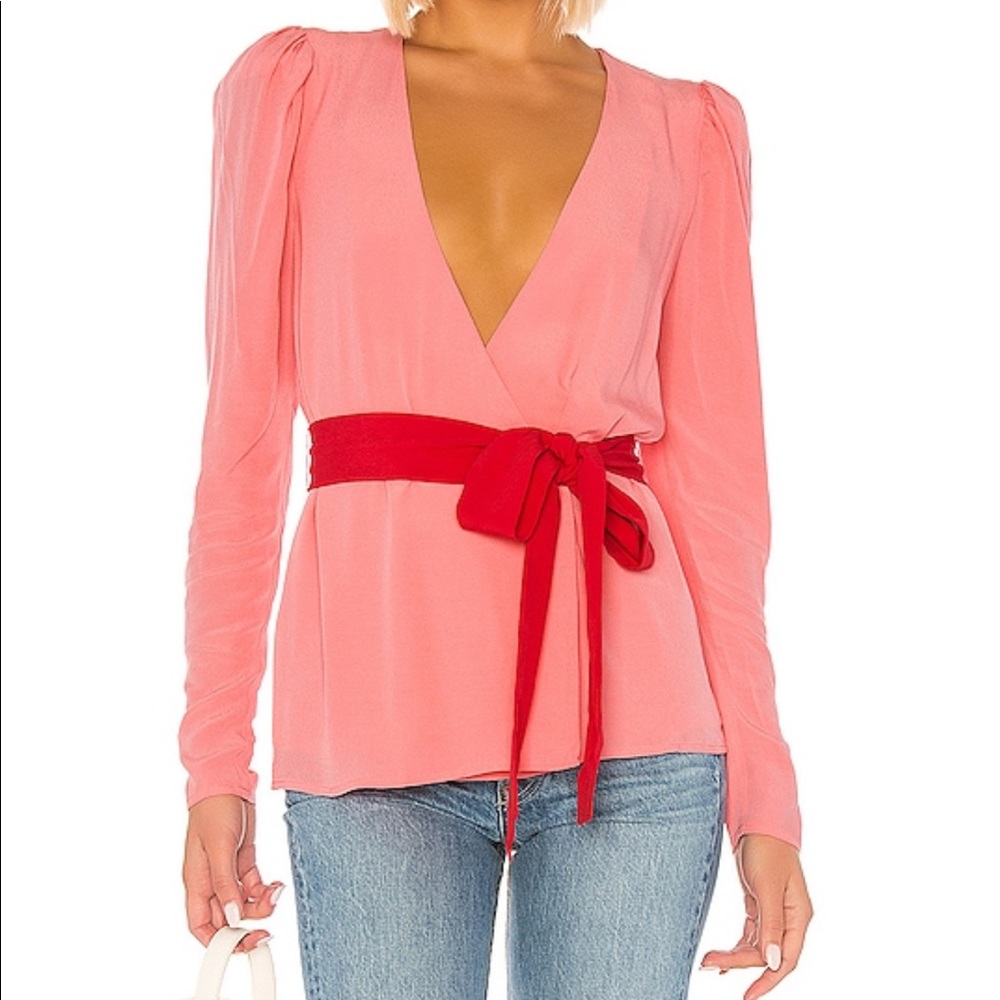 Lovers + Friends Emmett Top Long Sleeve Blouse